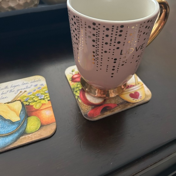 4 pcs cork coaster - Picture 2 of 2